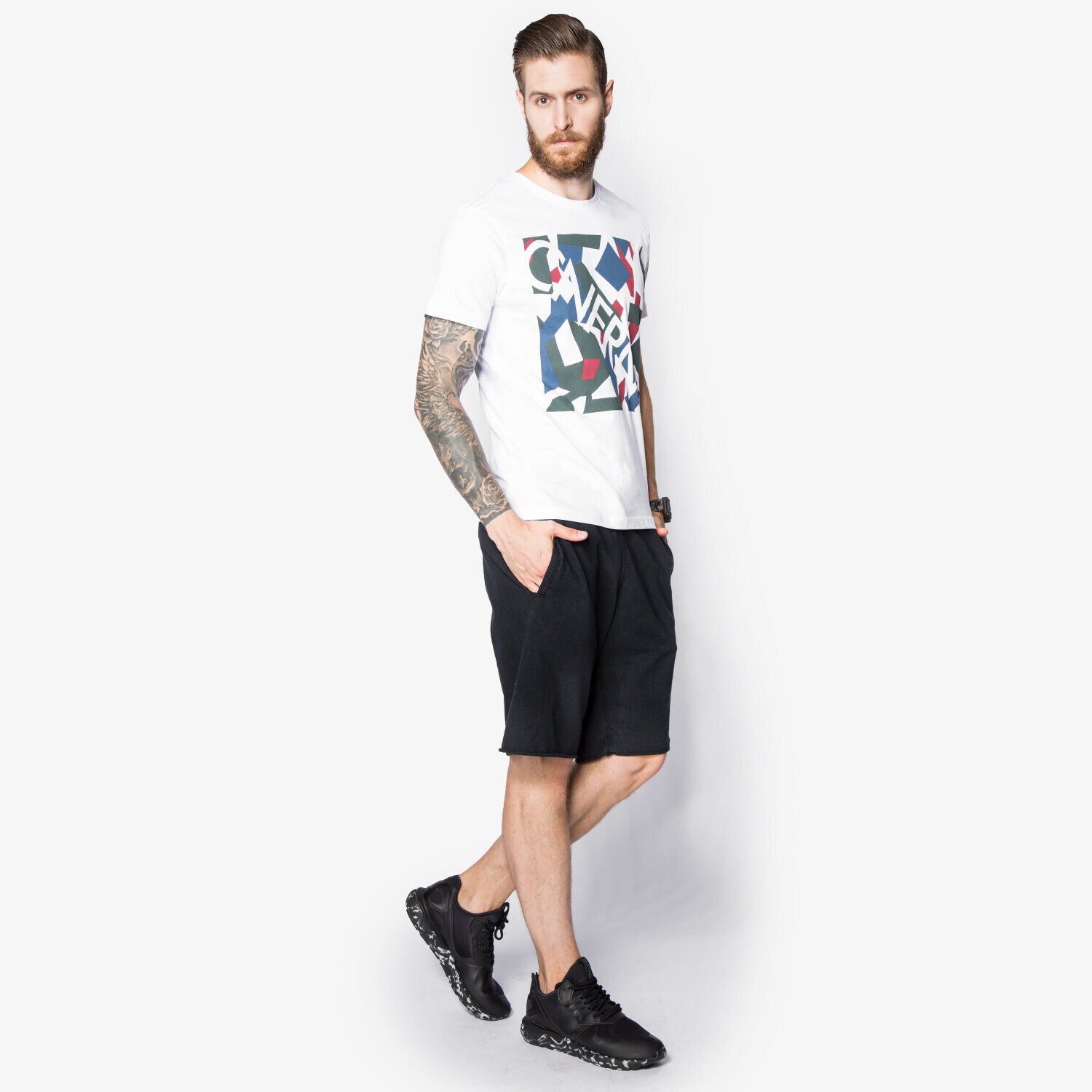 Herren T-Shirt CONFRONT T-SHIRT SPINEL CF36TSM14001 Weiß