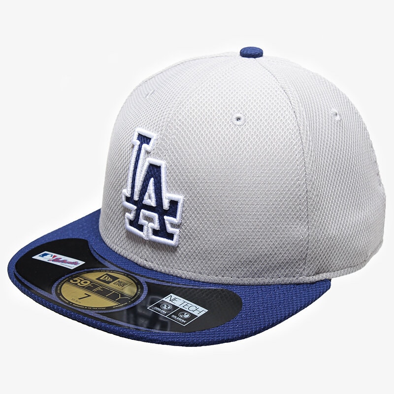 Kinder Cap NEW ERA BASECAP DIAMOND ERA LOS ANGELES DODGER 10757139 Grau