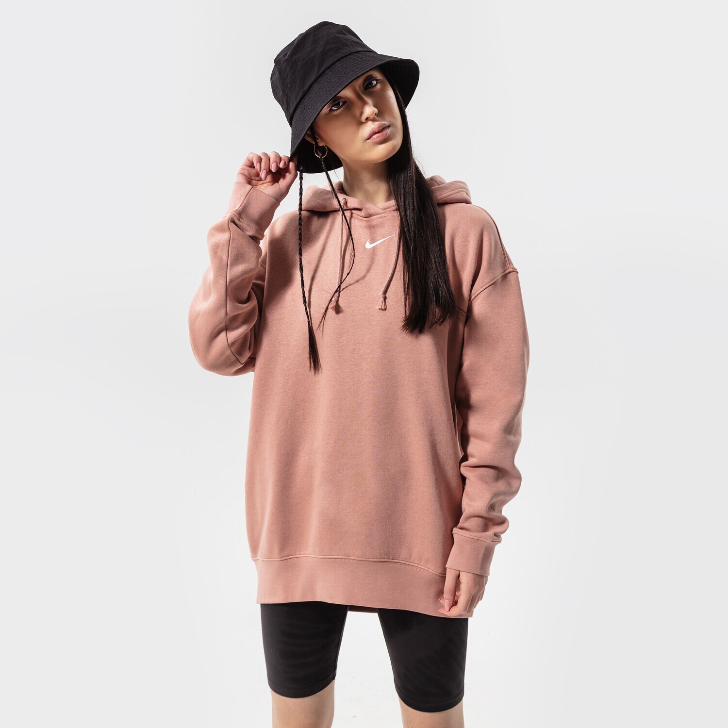 Damen NIKE HOODIE SPORTSWEAR OVERSIZED DQ5097-609 Rosa