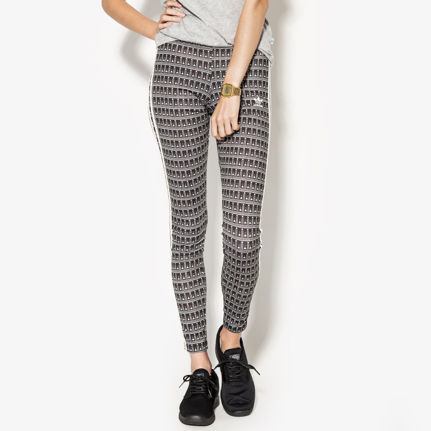 Damen Hosen ADIDAS HOSE PAVAO LEGGINGS AY6875 Schwarz