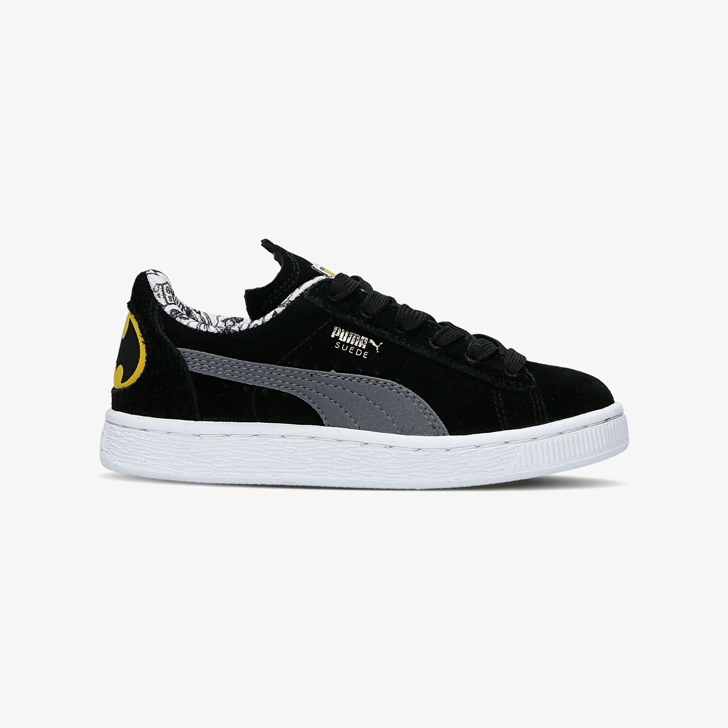 Kinder Sneaker PUMA SUEDE BATMAN PS 36155401 Schwarz