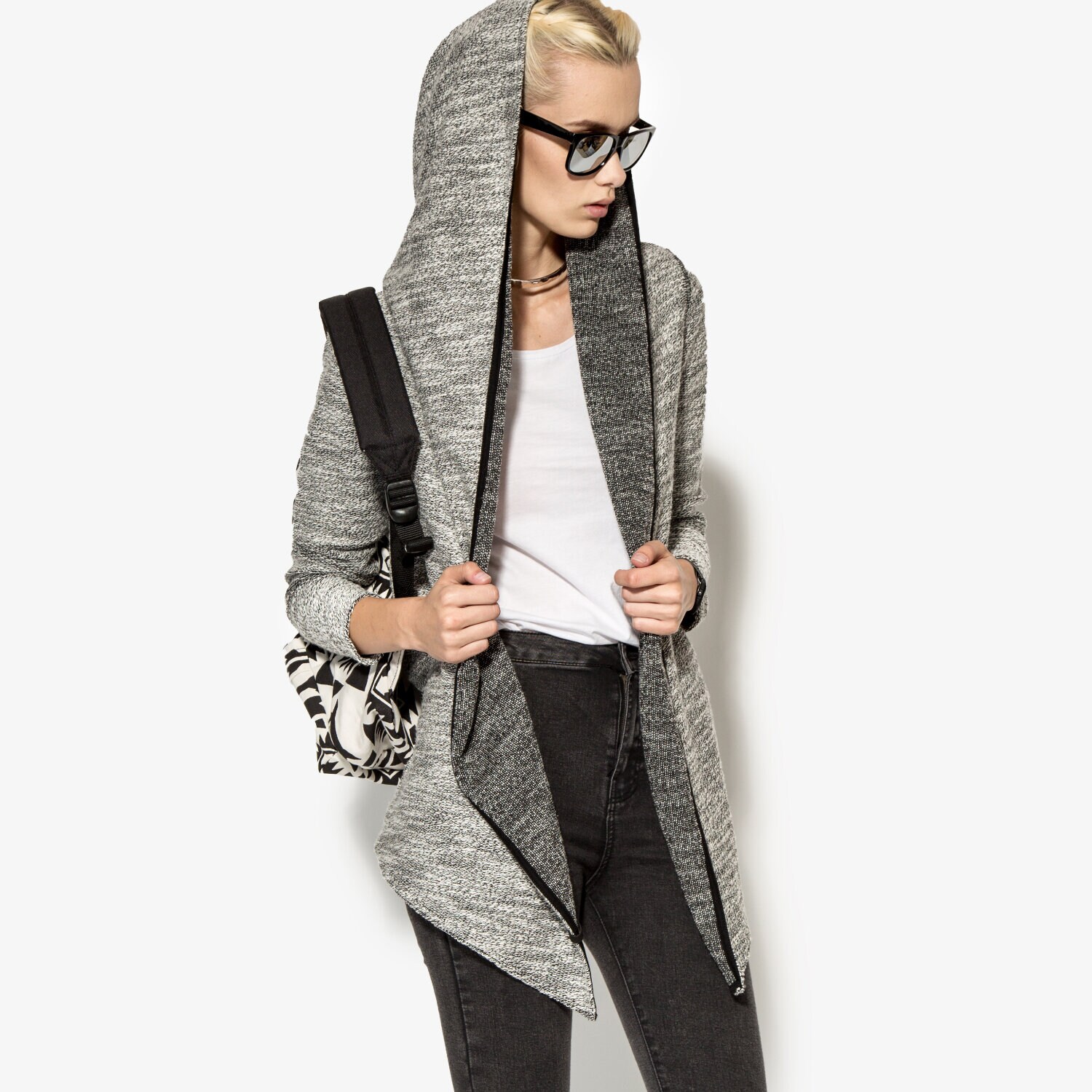 Damen CONFRONT SWEATSHIRT FROST CFV36BLD02001 Grau