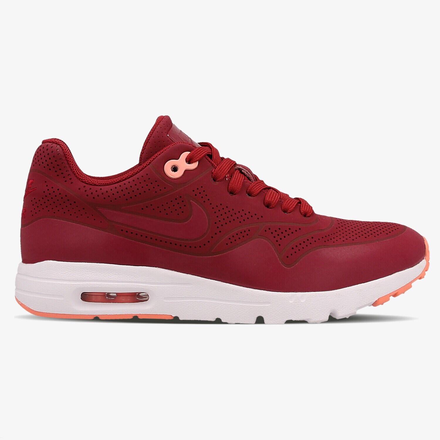 Damen Sneaker NIKE WMNS AIR MAX 1 ULTRA MOIRE 704995602 Rot