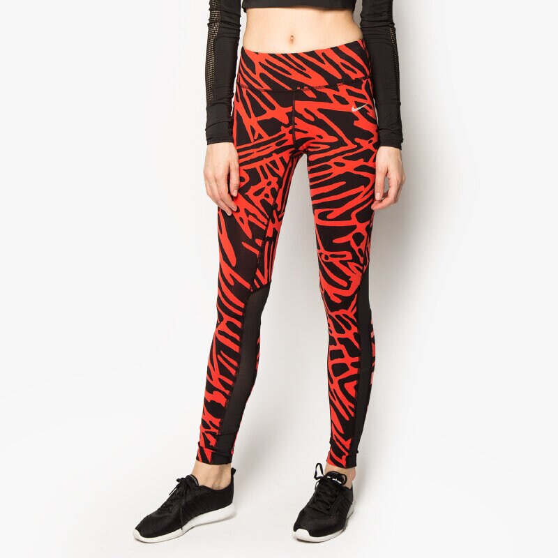 Damen Hosen NIKE LEGGINGS POWER EPIC LUX TIGHT PR 719806696 Rot