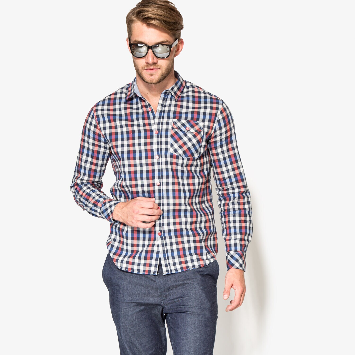 Herren Hemd CONFRONT HEMD ANTRES CFV36KOM01001 Multicolor