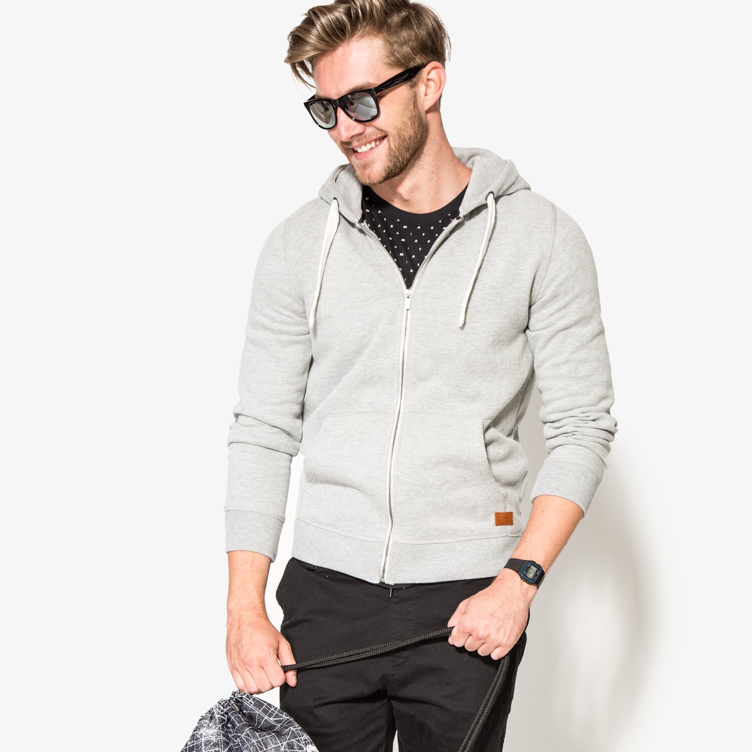 Herren CONFRONT SWEATSHIRT COLORADO CFV36BLM03002 Grau