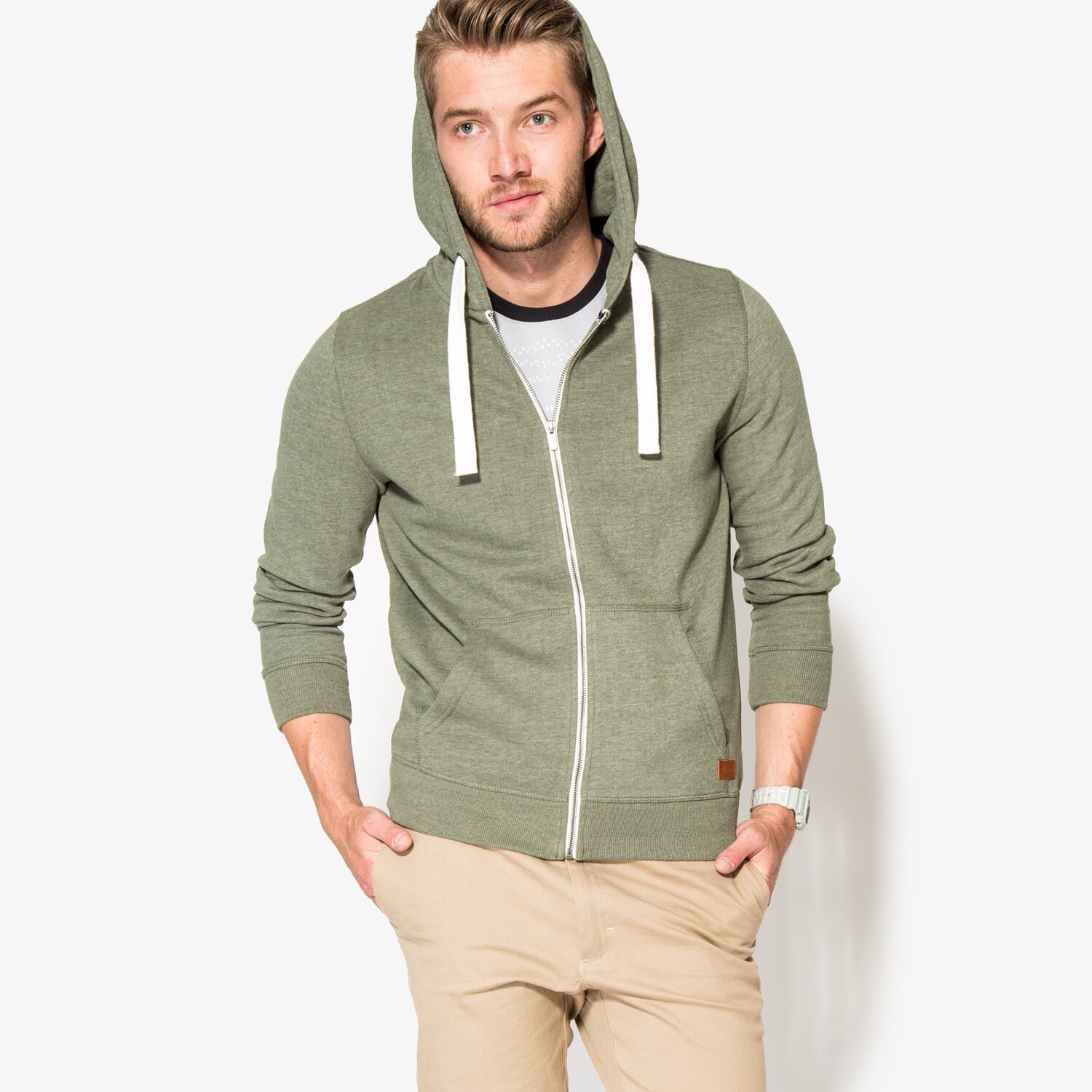 Herren CONFRONT SWEATSHIRT COLORADO CFV36BLM03003 Grün