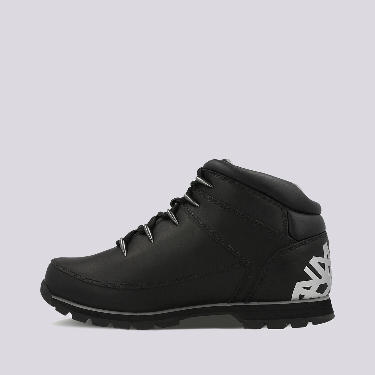 Timberland Botines De Piel Euro Sprint Hiker Negro — photo 4