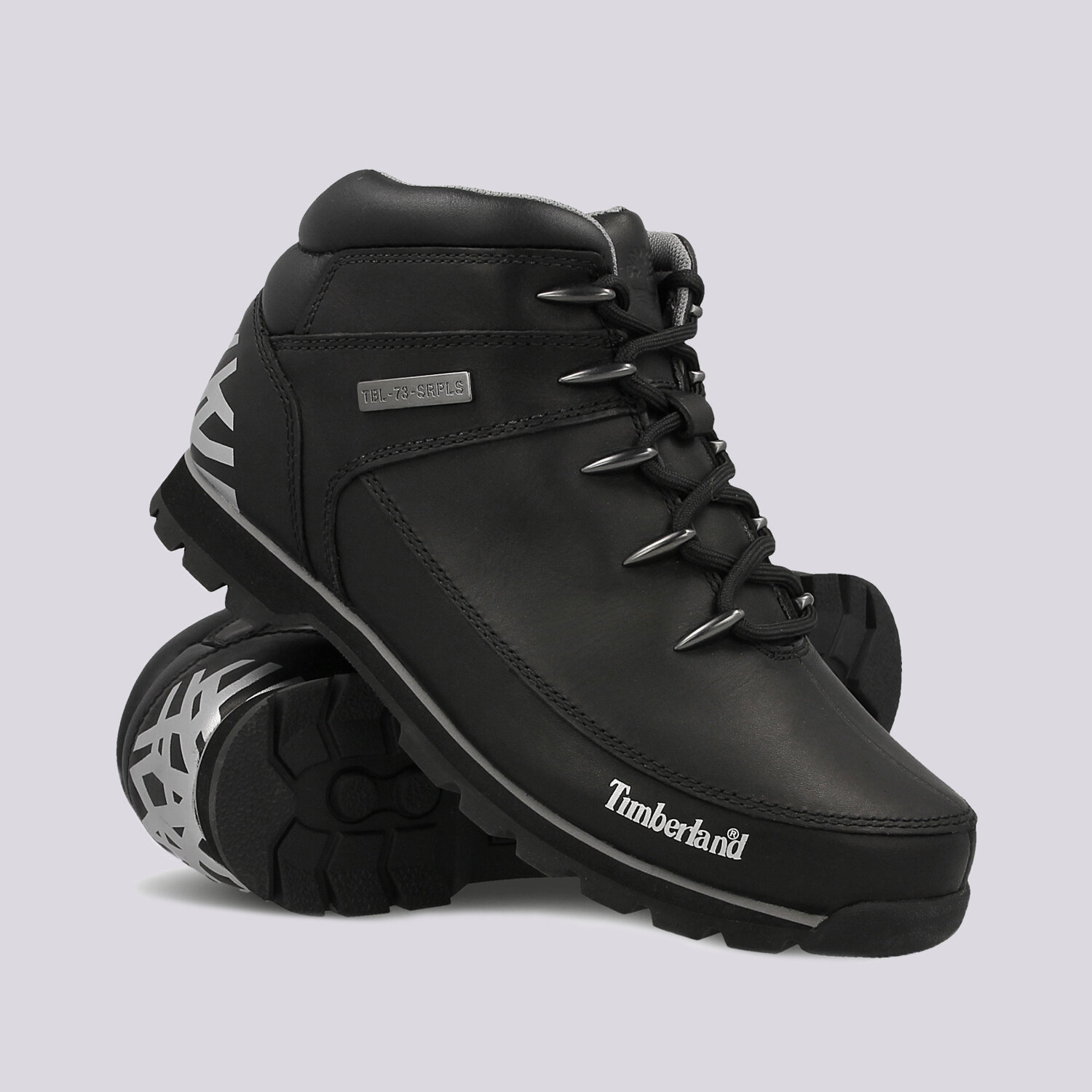 Timberland Botines De Piel Euro Sprint Hiker Negro — photo 5