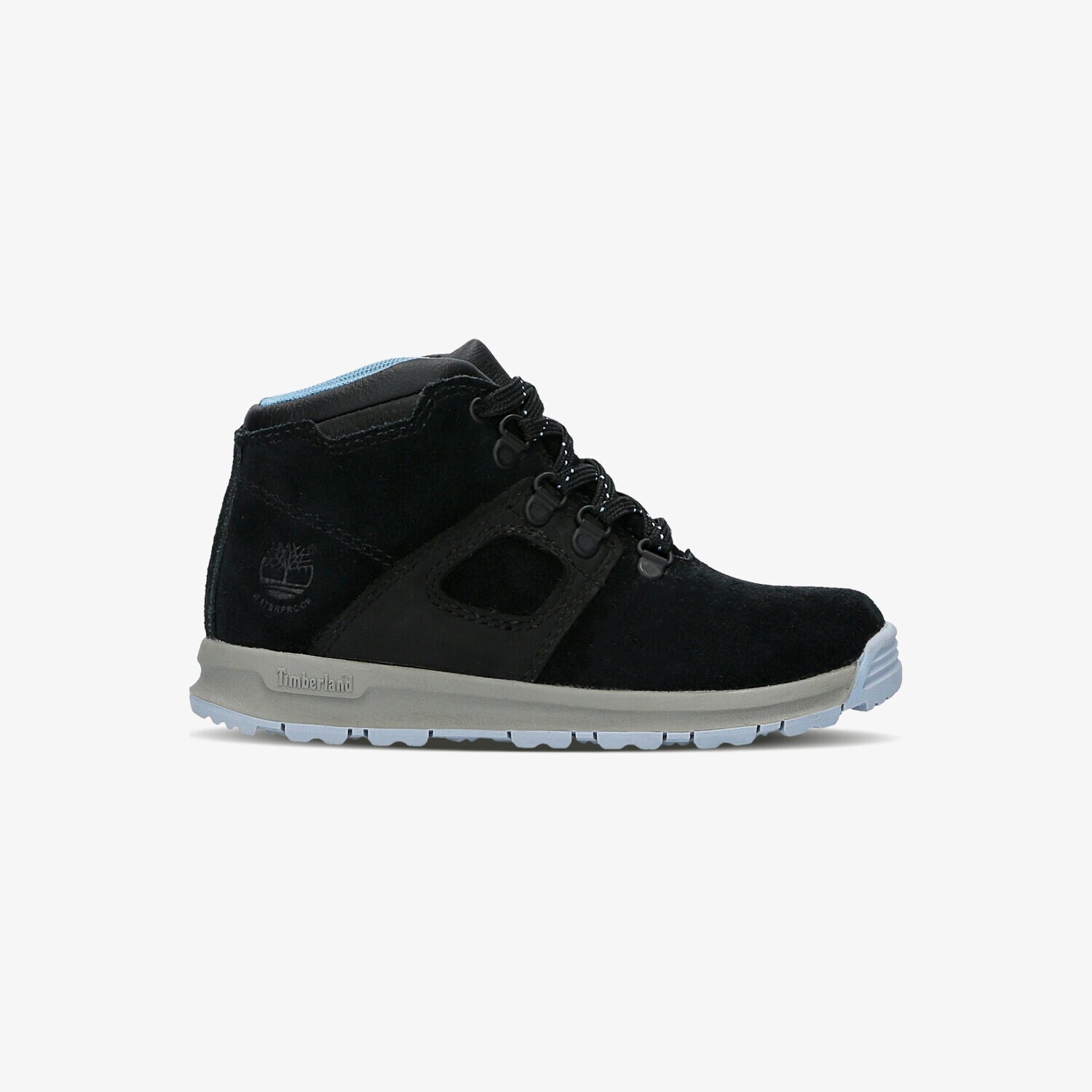 Kinder Outdoor Schuhe TIMBERLAND GT SCRAMBLE LEATHER MID A1ANO Schwarz
