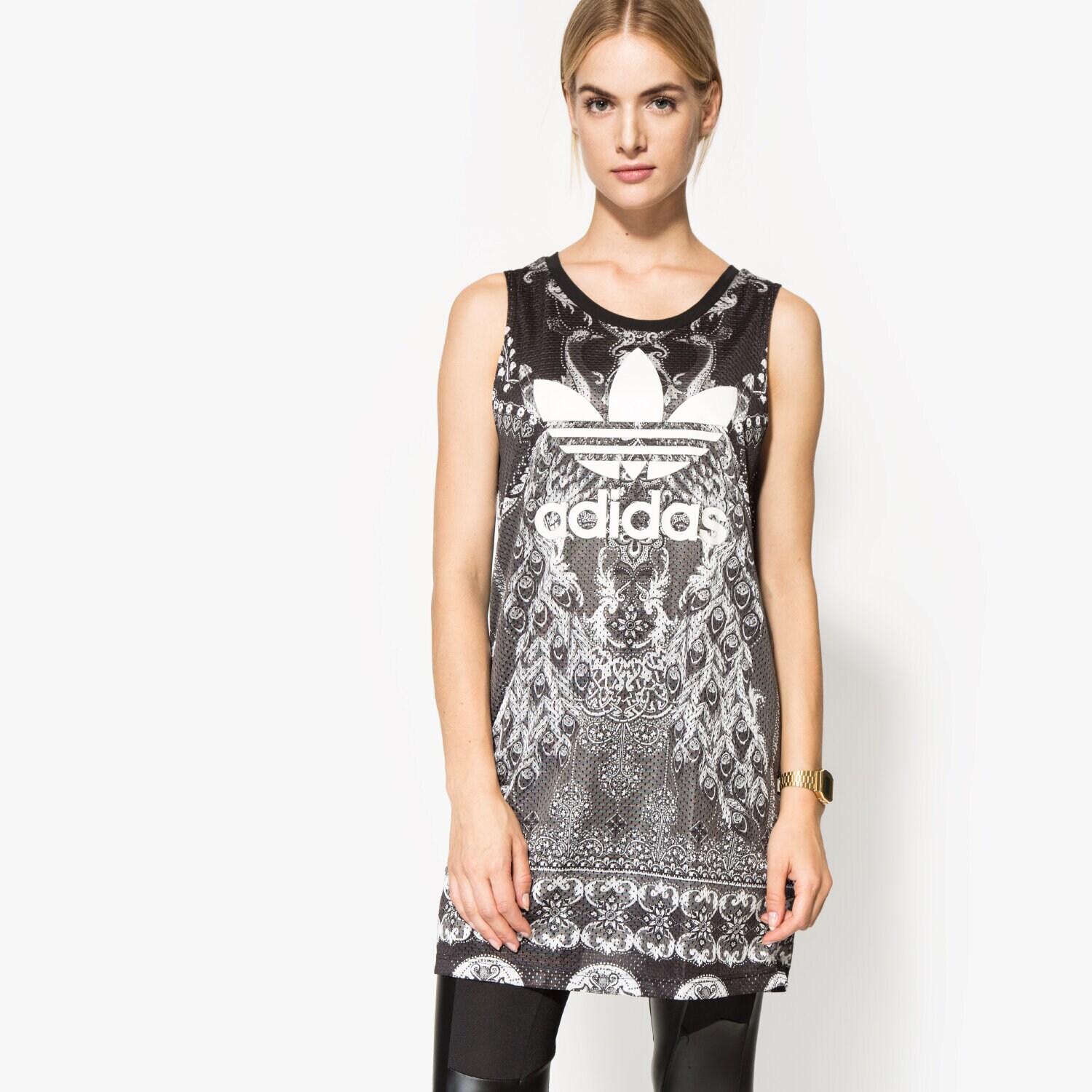 Damen Kleid ADIDAS KLEID PAVAO TRAININGSANZUGS AY6861 Schwarz