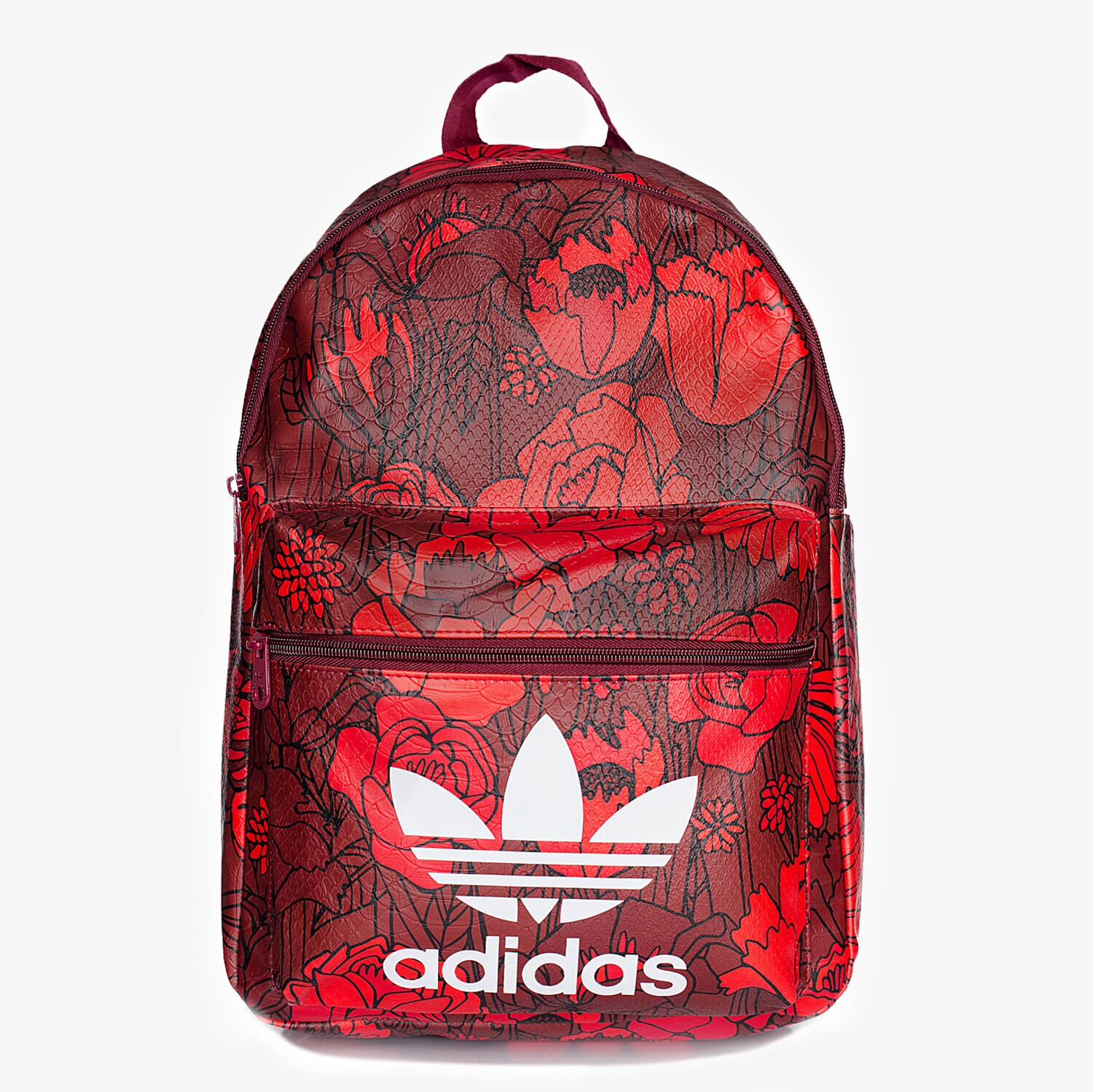 Damen Rucksack ADIDAS RUCKSACK BP CLASSIC AY5890 Dunkelrot