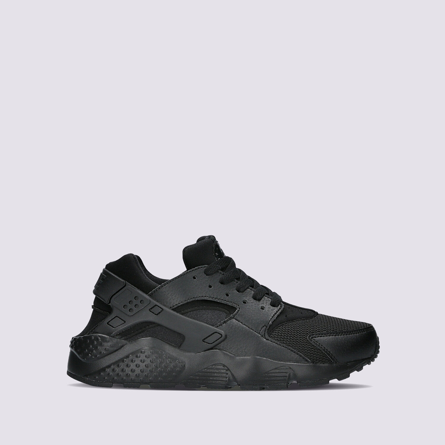 Kinder Sneaker NIKE HUARACHE RUN  654275-016 Schwarz