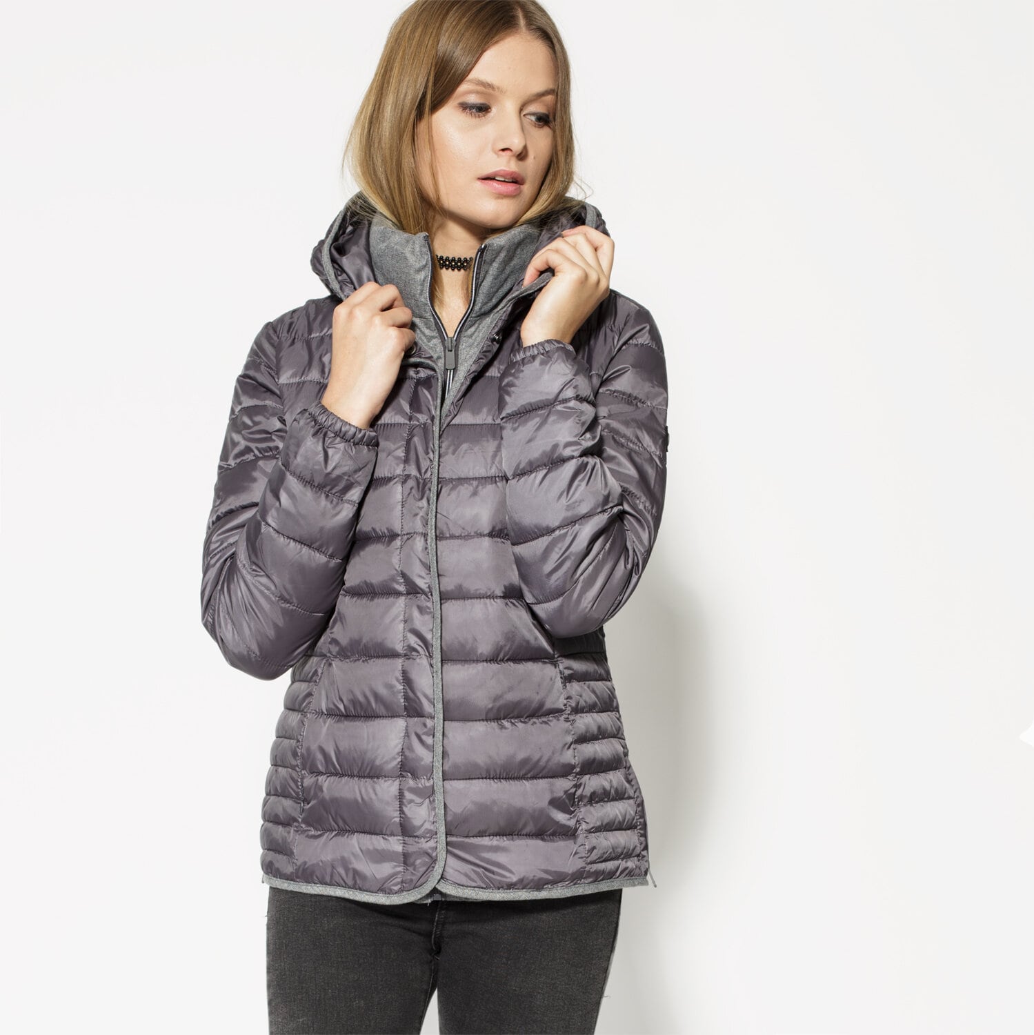 Damen Winterjacke CONFRONT JACKE OHIO CFV36KUD03001 Silber