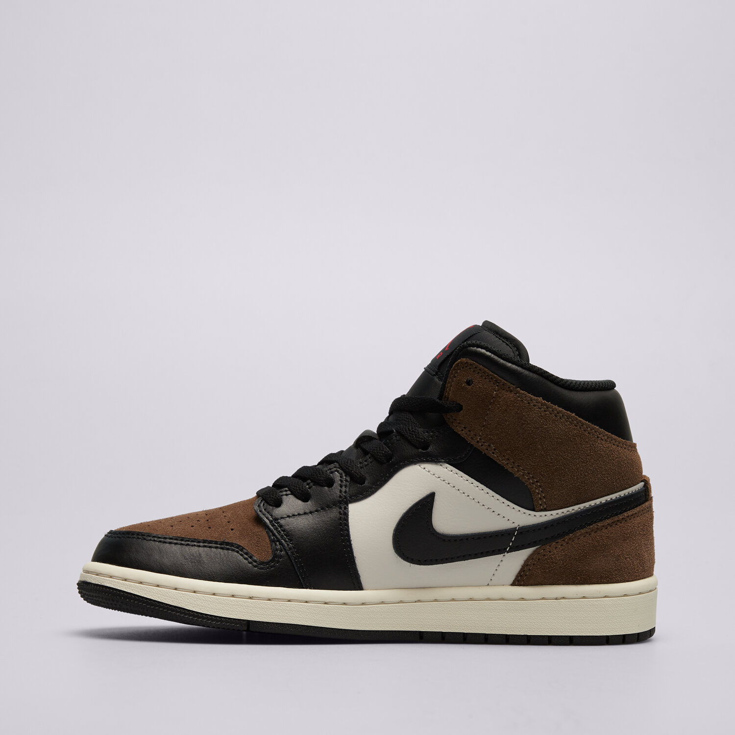 Jordan Zapatillas de Casual para Hombre AIR 1 MID Negro / Marrón — photo 4