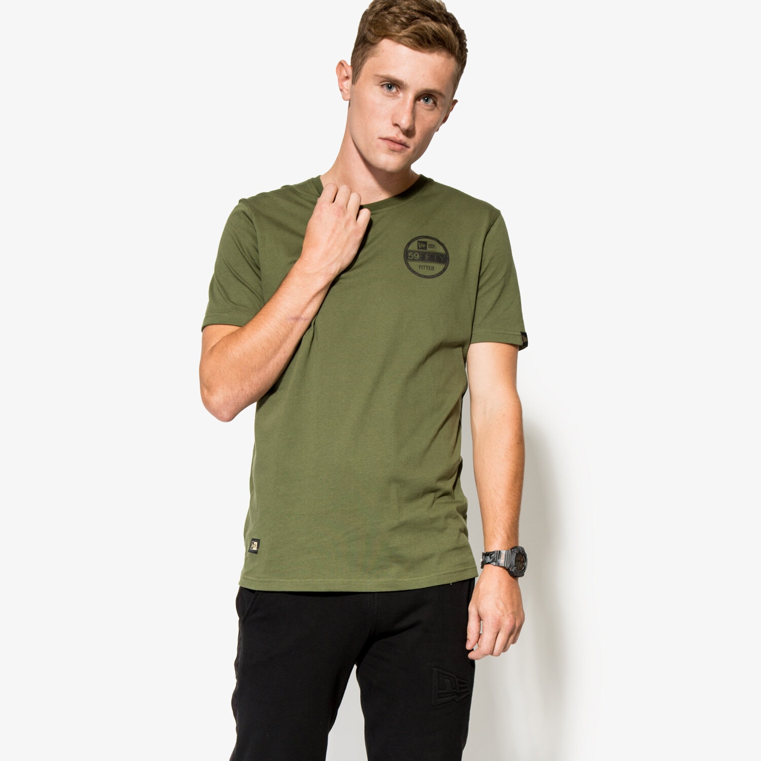 Herren T-Shirt NEW ERA T-SHIRT CRAFTED HISTORY TEE 11278280 Grün