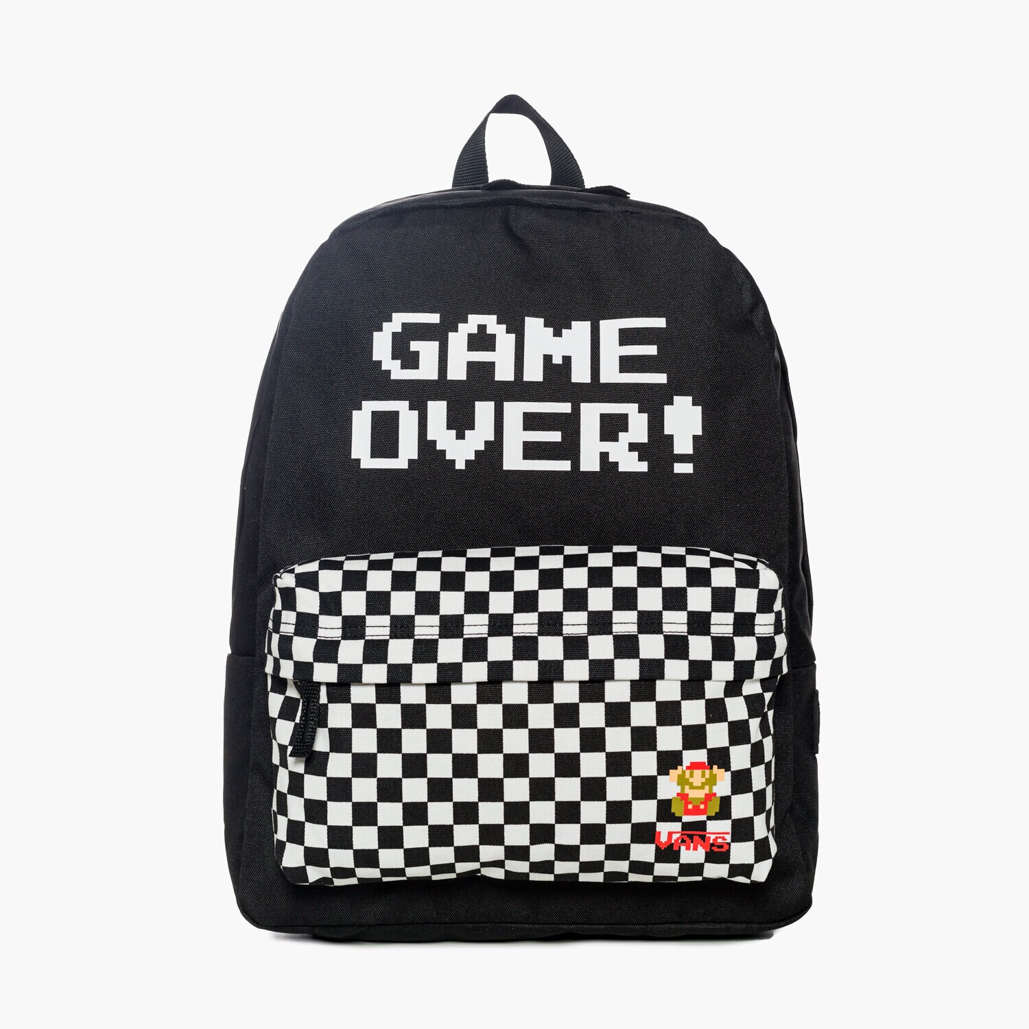 Damen Rucksack VANS RUCKSACK NINTENDO GAME OVER BACKPACK VYYSKK9 Schwarz