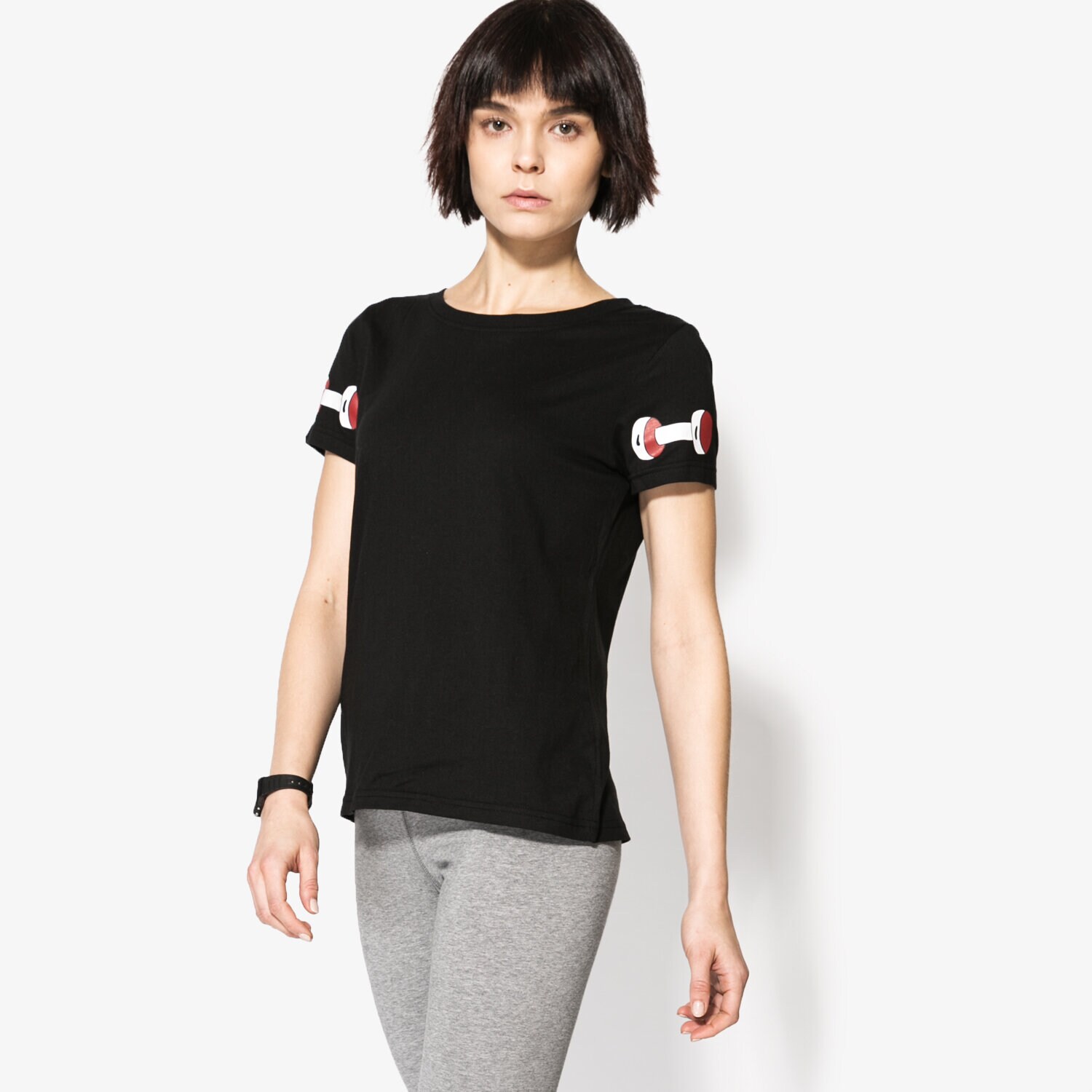 Damen T-Shirt CONFRONT T-SHIRT SITULA CF36TSD07001 Schwarz