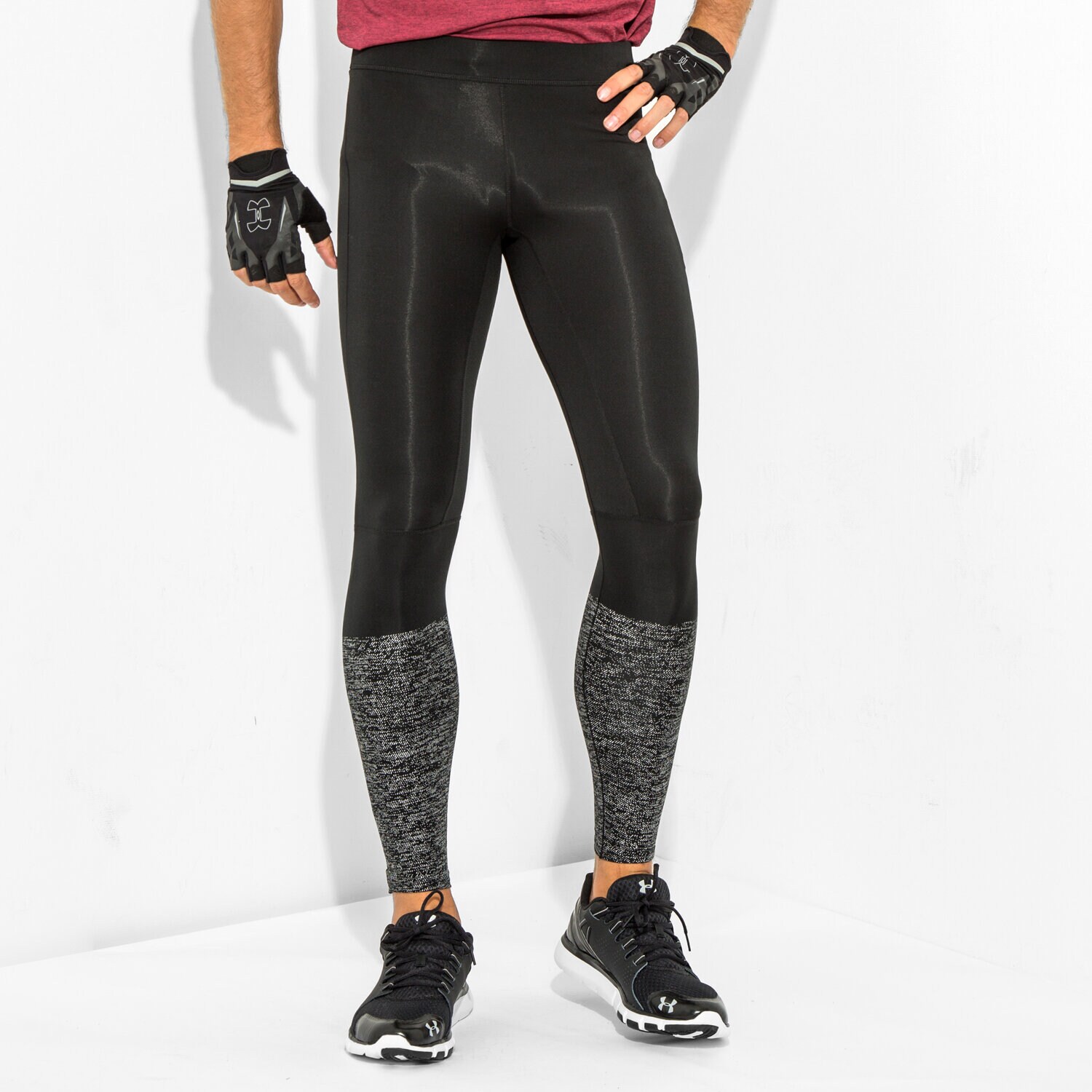 Herren Hosen ADIDAS LEGGINGS SN LNG TI M S94403 Schwarz