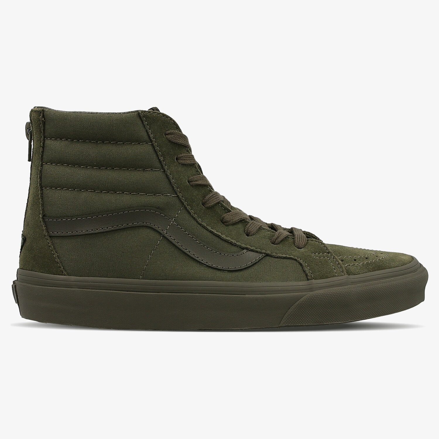 Herren Skaterschuhe VANS SK8-HI REISSUE ZIP V004KYJUV Khaki