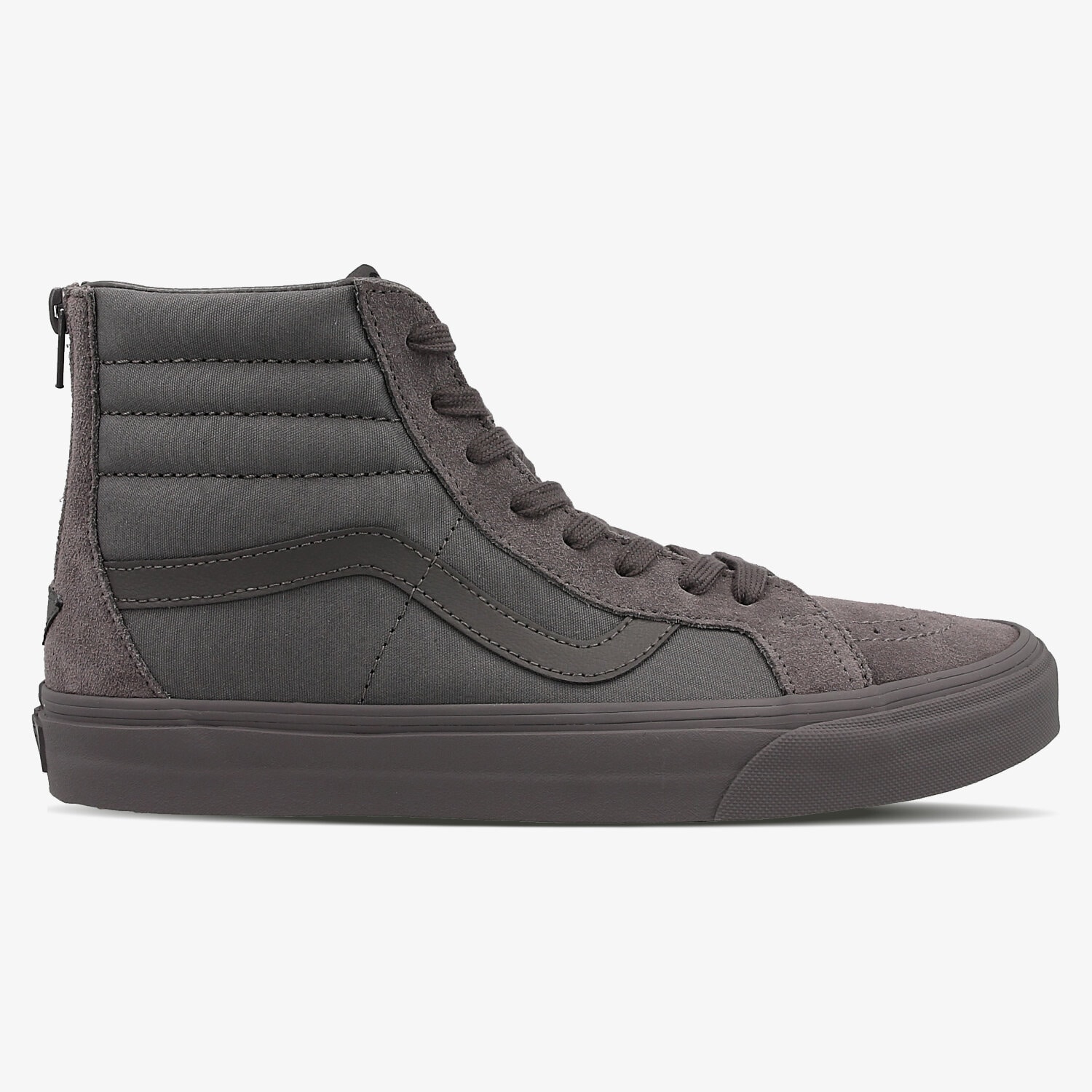 Herren Skaterschuhe VANS SK8-HI REISSUE ZIP V004KYJUX Grau