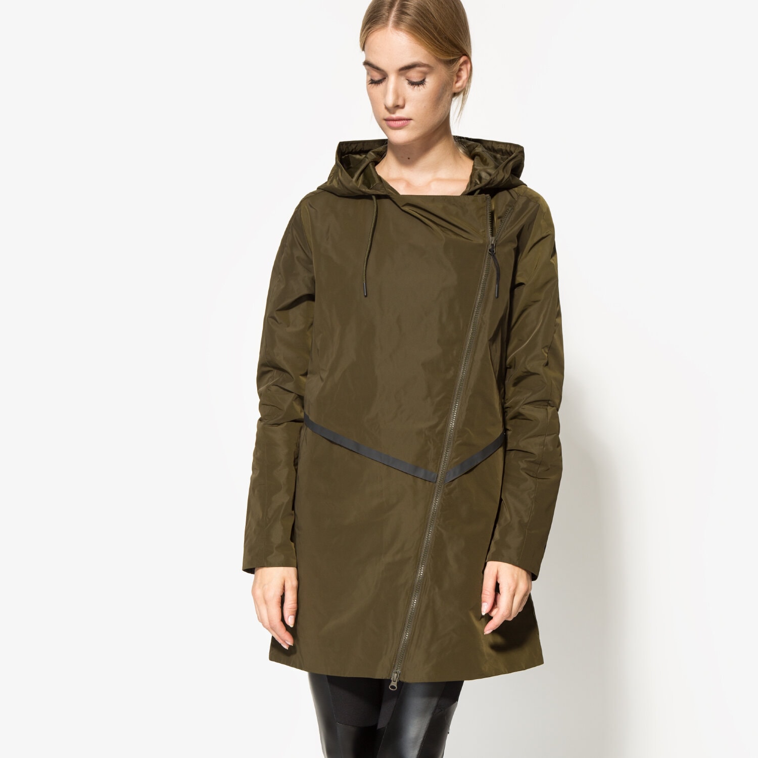 Damen Übergangsjacke NIKE JACKE W NSW PRKA BND 804031347 Khaki