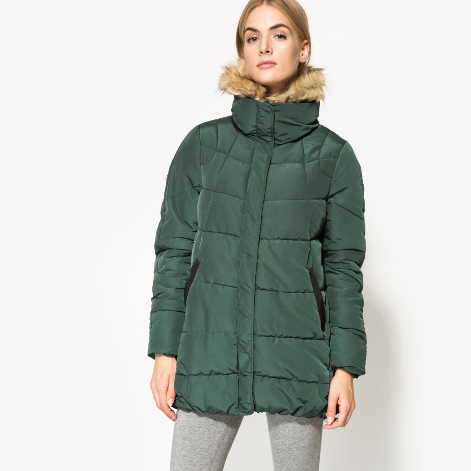 Damen Winterjacke CONFRONT JACKE ROBIN CF36KUD10001 Grün