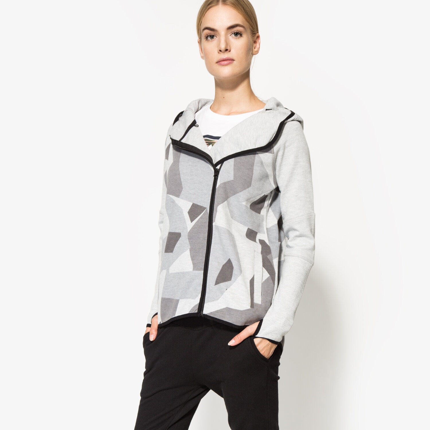 Damen CONFRONT SWEATSHIRT CURSA CF36BLD27001 Grau