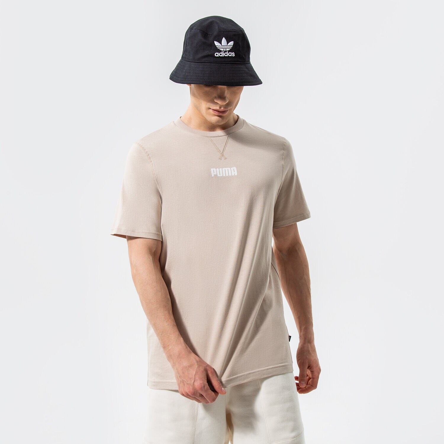 Herren T-Shirt PUMA T-SHIRT MODERN BASICS TEE 84740764 Khaki