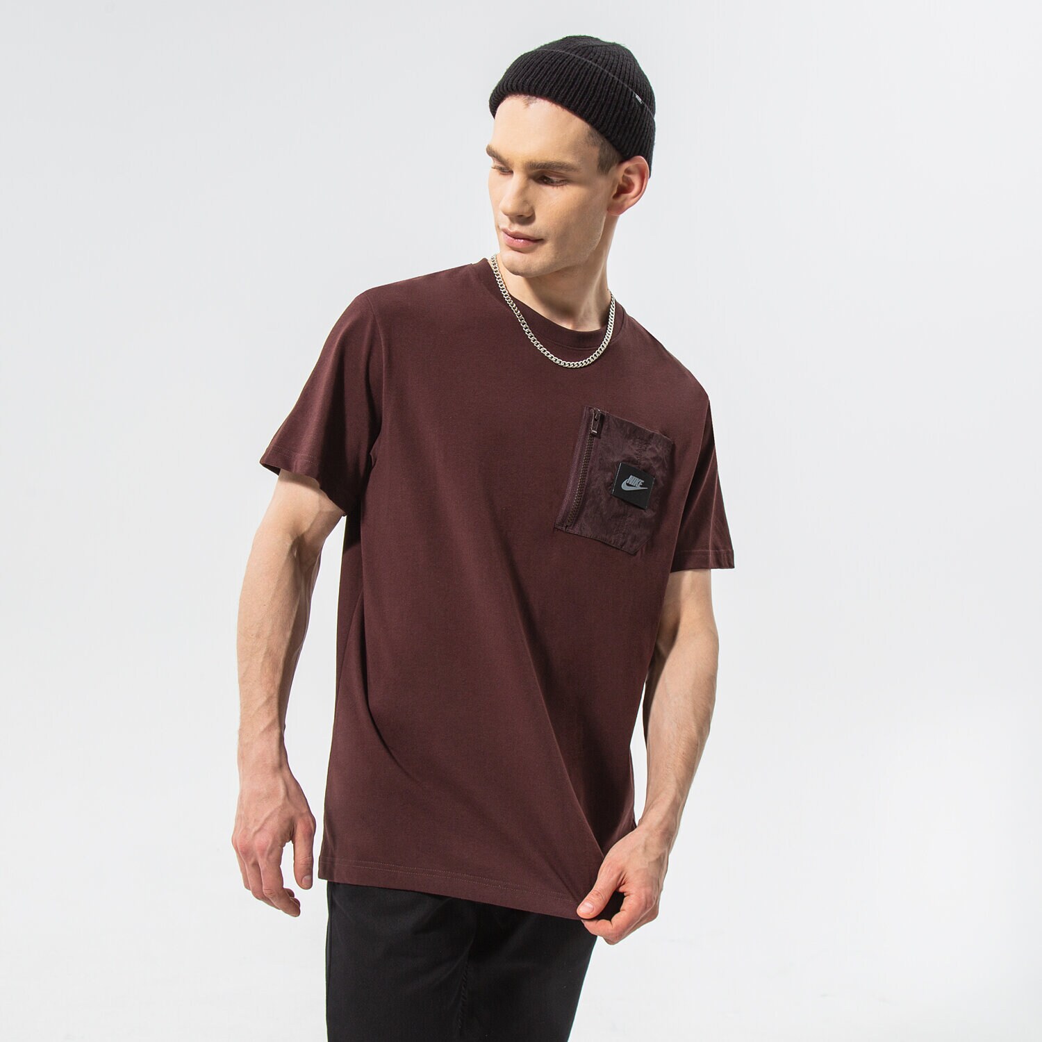 Herren T-Shirt NIKE T-SHIRT M NSW SPU DF SS TOP DO2625-205 Braun