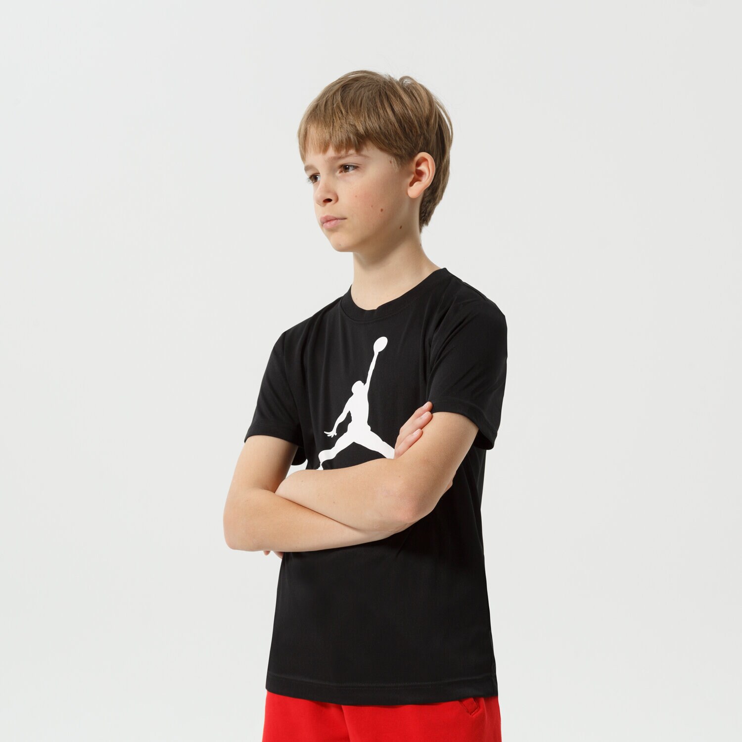 Kinder T-Shirt JORDAN T-SHIRT JDB JUMPMAN LOGO DF TEE BOY 954293-023 Schwarz
