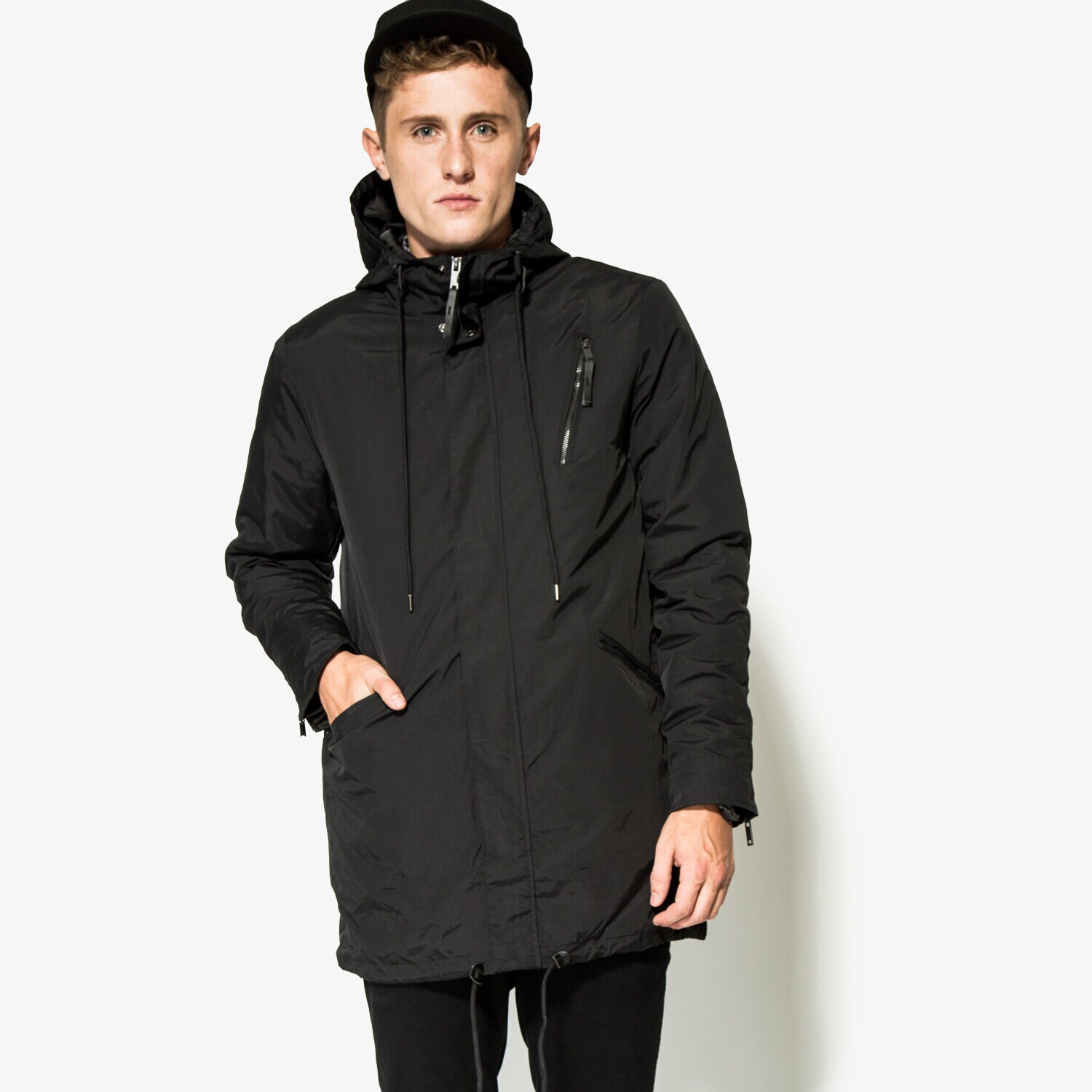 Herren Winterjacke CONFRONT JACKE WEST CF36KUM08001 Schwarz