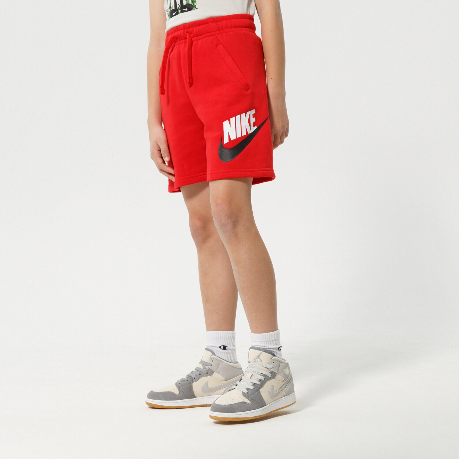 Kinder NIKE SHORTS NIKE SPORTSWEAR CLUB FLEECE BOY CK0509-657 Rot