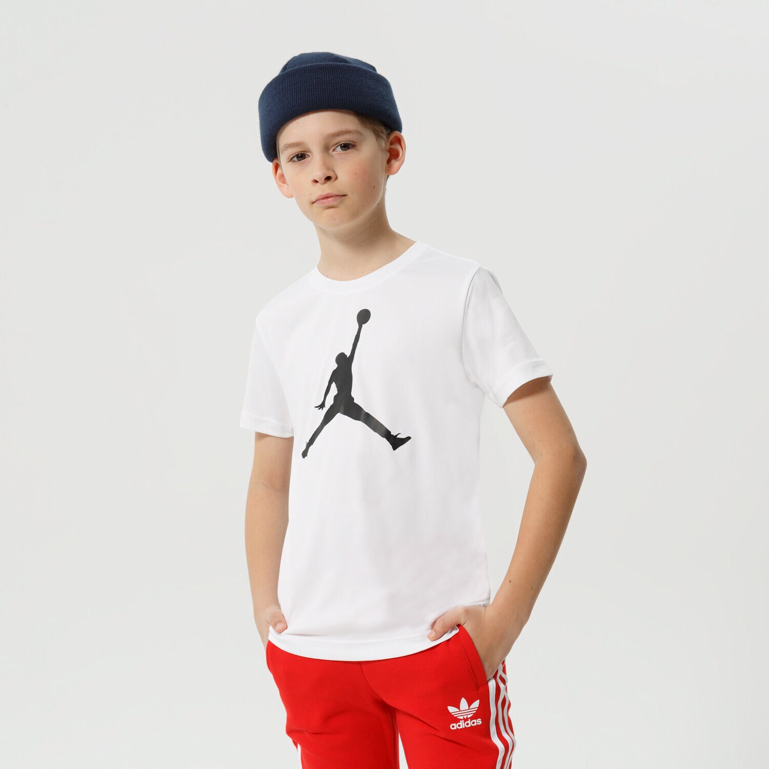 Kinder T-Shirt JORDAN T-SHIRT JDB JUMPMAN LOGO DF TEE BOY 954293-001 Weiß