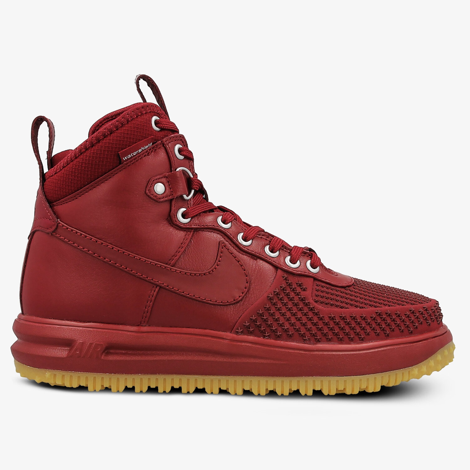 Herren Sneaker NIKE LUNAR FORCE 1 DUCKBOOT 805899600 Dunkelrot