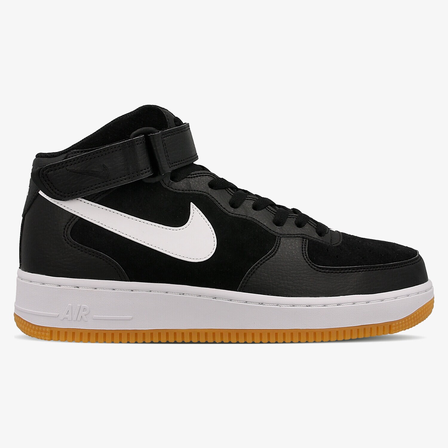 Herren Sneaker NIKE AIR FORCE 1 MID '07  315123035 Schwarz