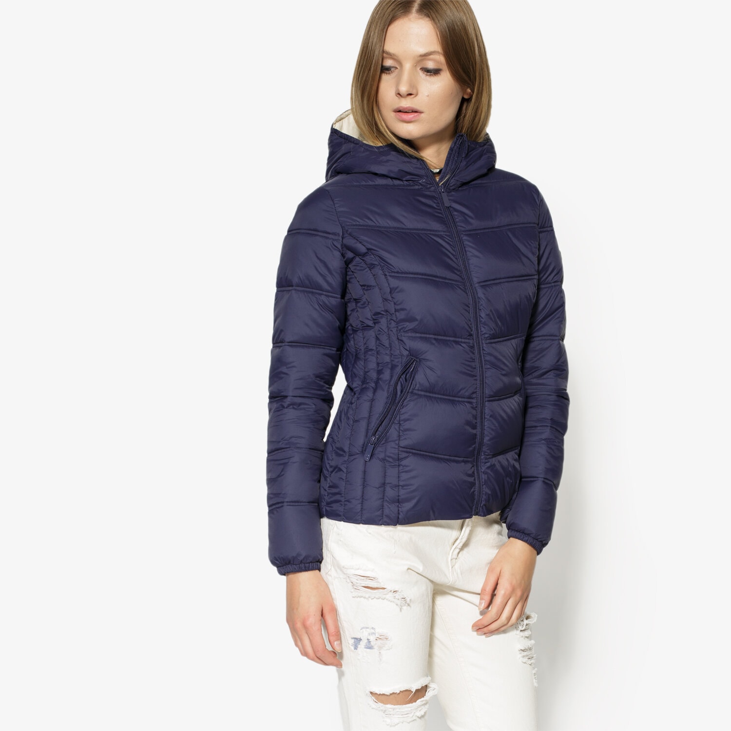 Damen Winterjacke CONFRONT JACKE OMA CFV36KUD02002 Dunkelblau
