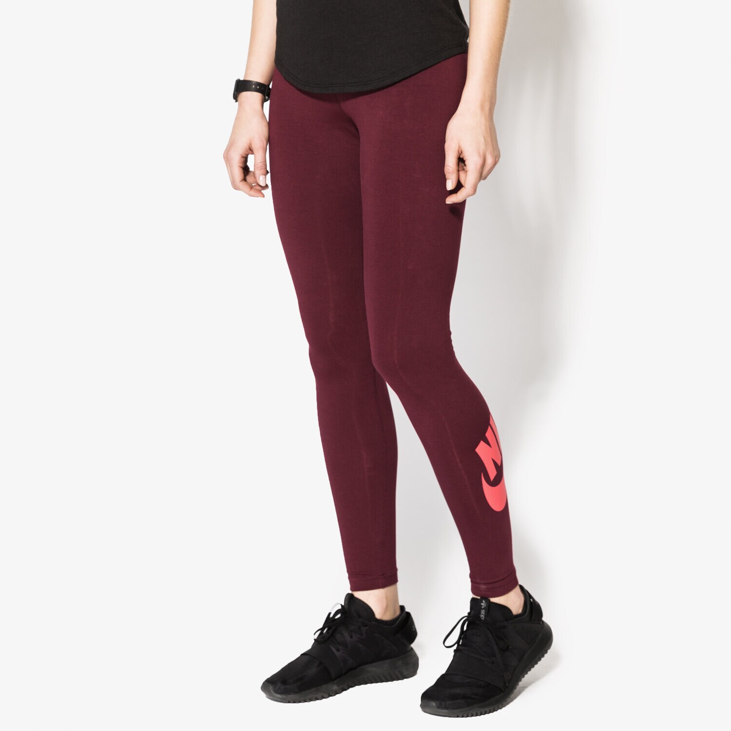 Damen Hosen NIKE LEGGINGS W NSW LEG A SEE 806927682 Dunkelrot