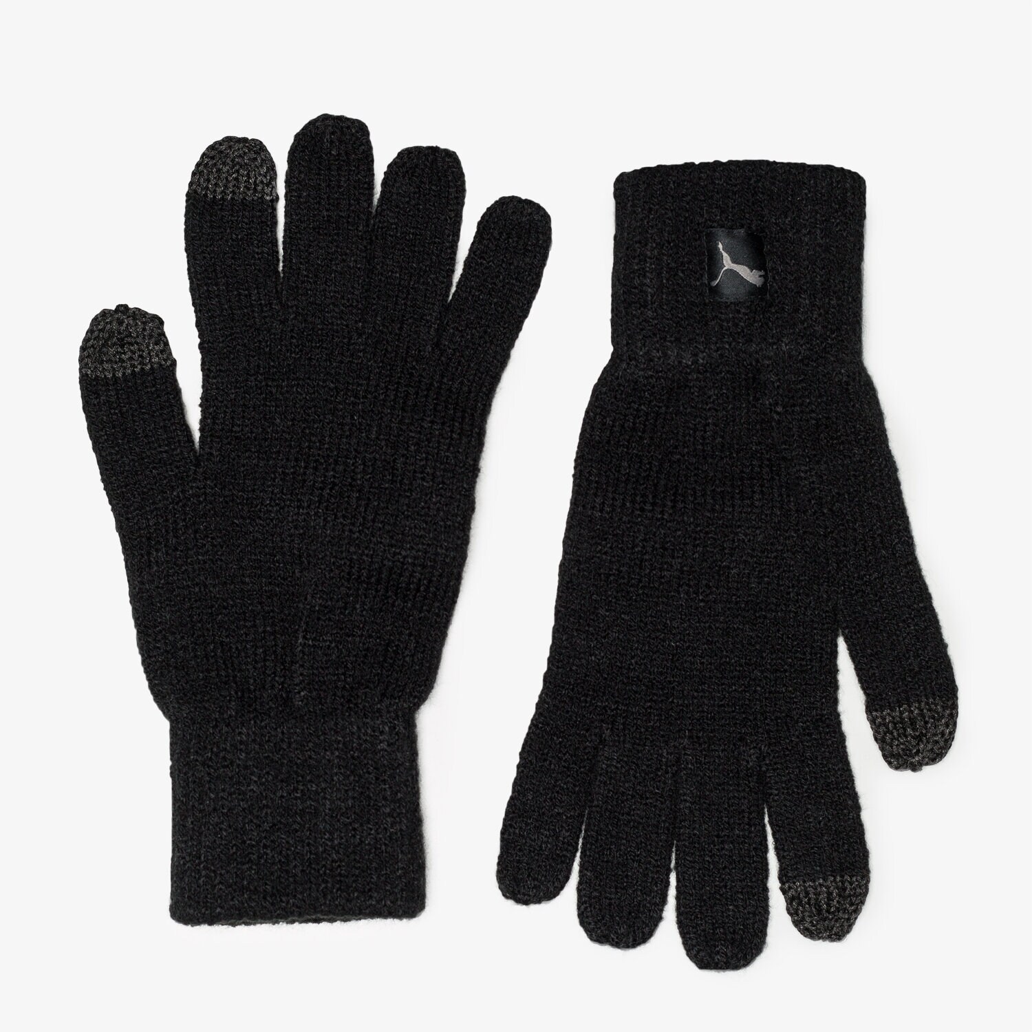 Kinder PUMA HANDSCHUHE ZIMOWE CAT KNIT GLOVES 4126901 Schwarz