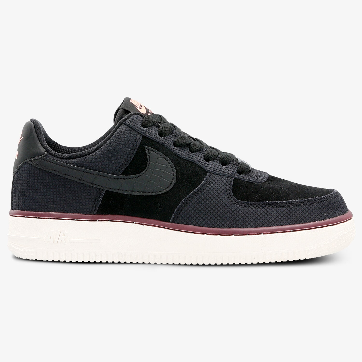 Damen Sneaker NIKE WMNS AIR FORCE 1 '07 SUEDE 749263003 Schwarz