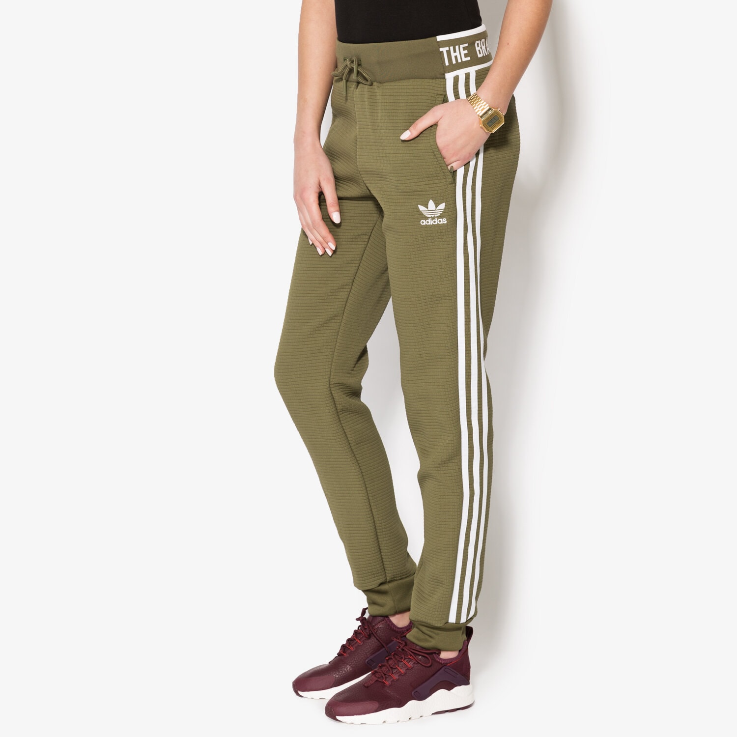 ADIDAS HOSE REGULAR TP CUF Khaki AY8938 Sizeer