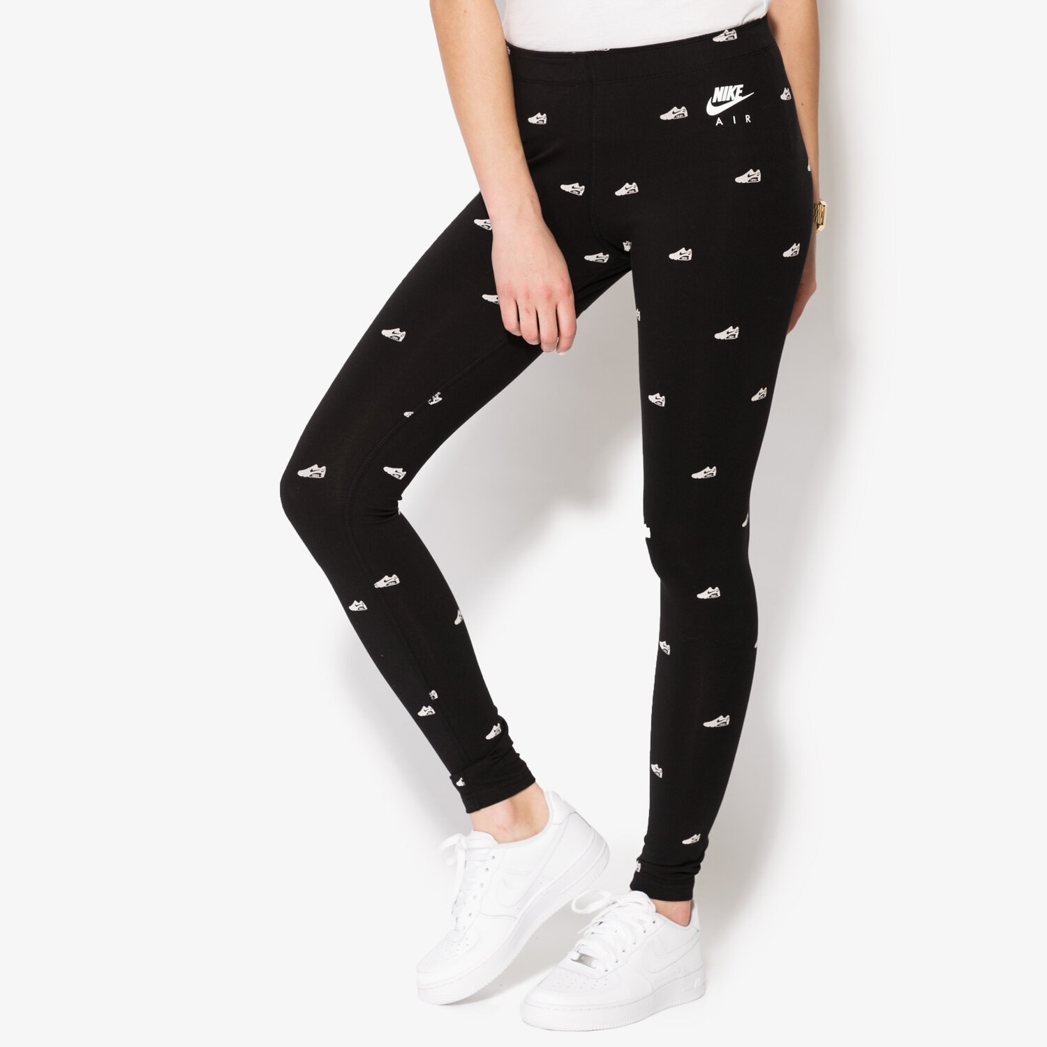 Damen Hosen NIKE LEGGINS LGGNG AOP1 835577010 Schwarz