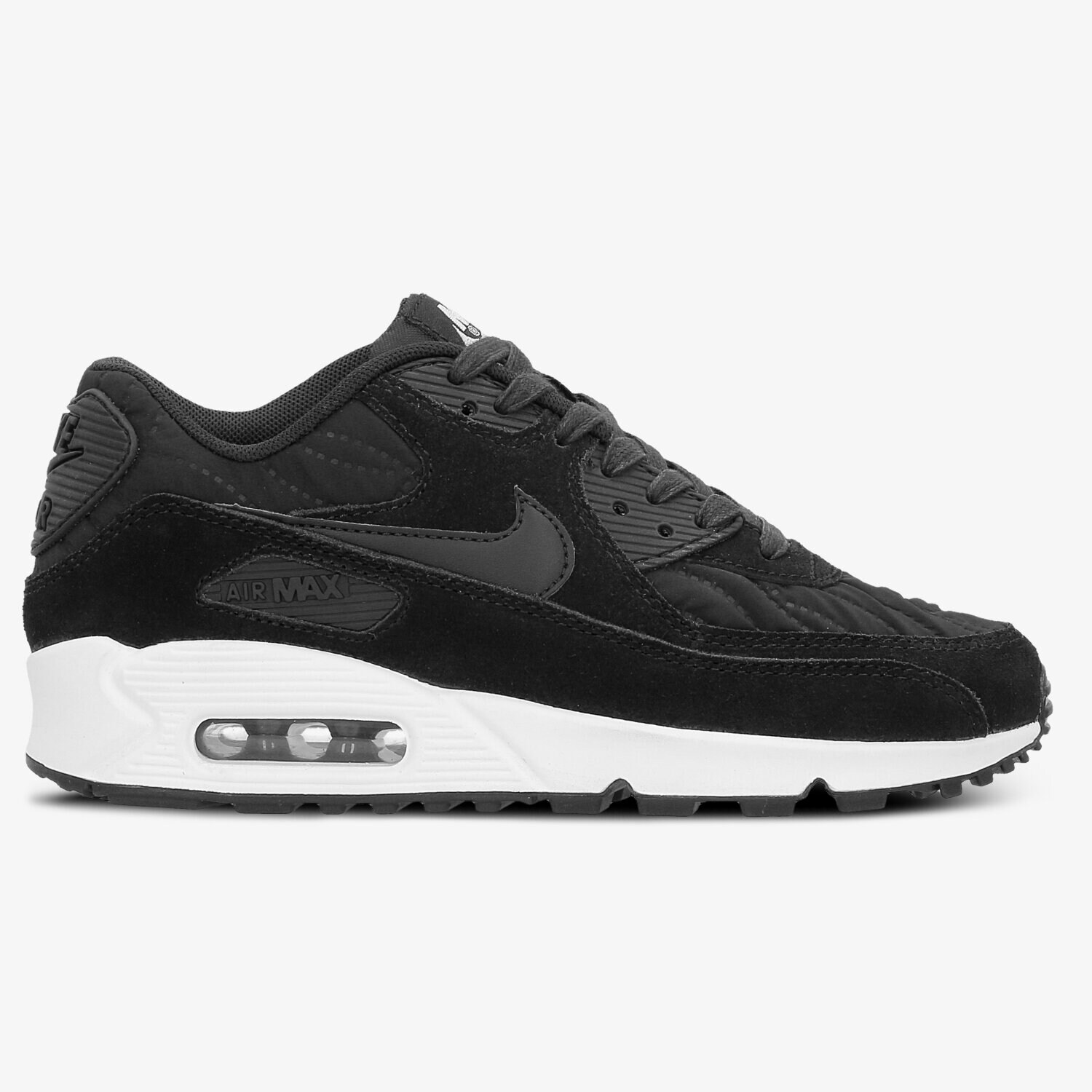 Damen Sneaker NIKE WMNS AIR MAX 90 PRM 443817009 Schwarz