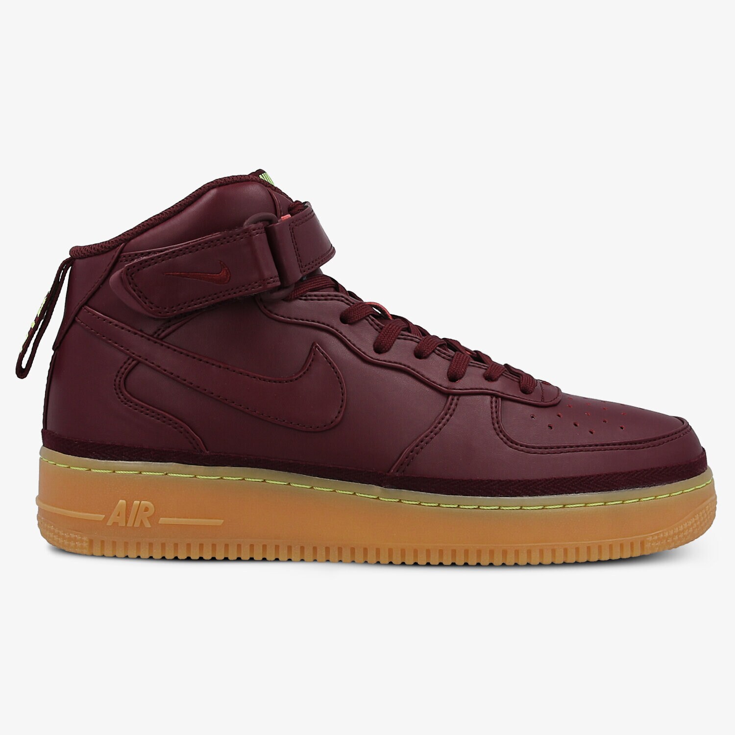 Herren Sneaker NIKE AIR FORCE 1 MID '07 LV8 804609602 Dunkelrot