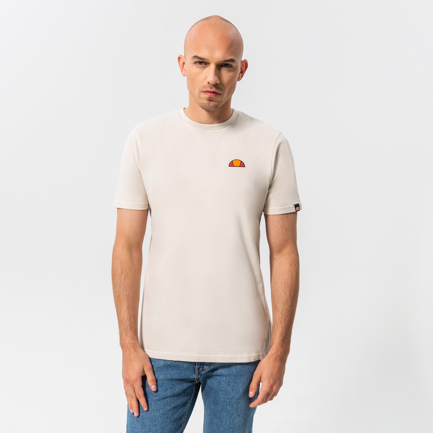 Herren T-Shirt ELLESSE T-SHIRT KONELLA BEIGE SMG13512214 Grau