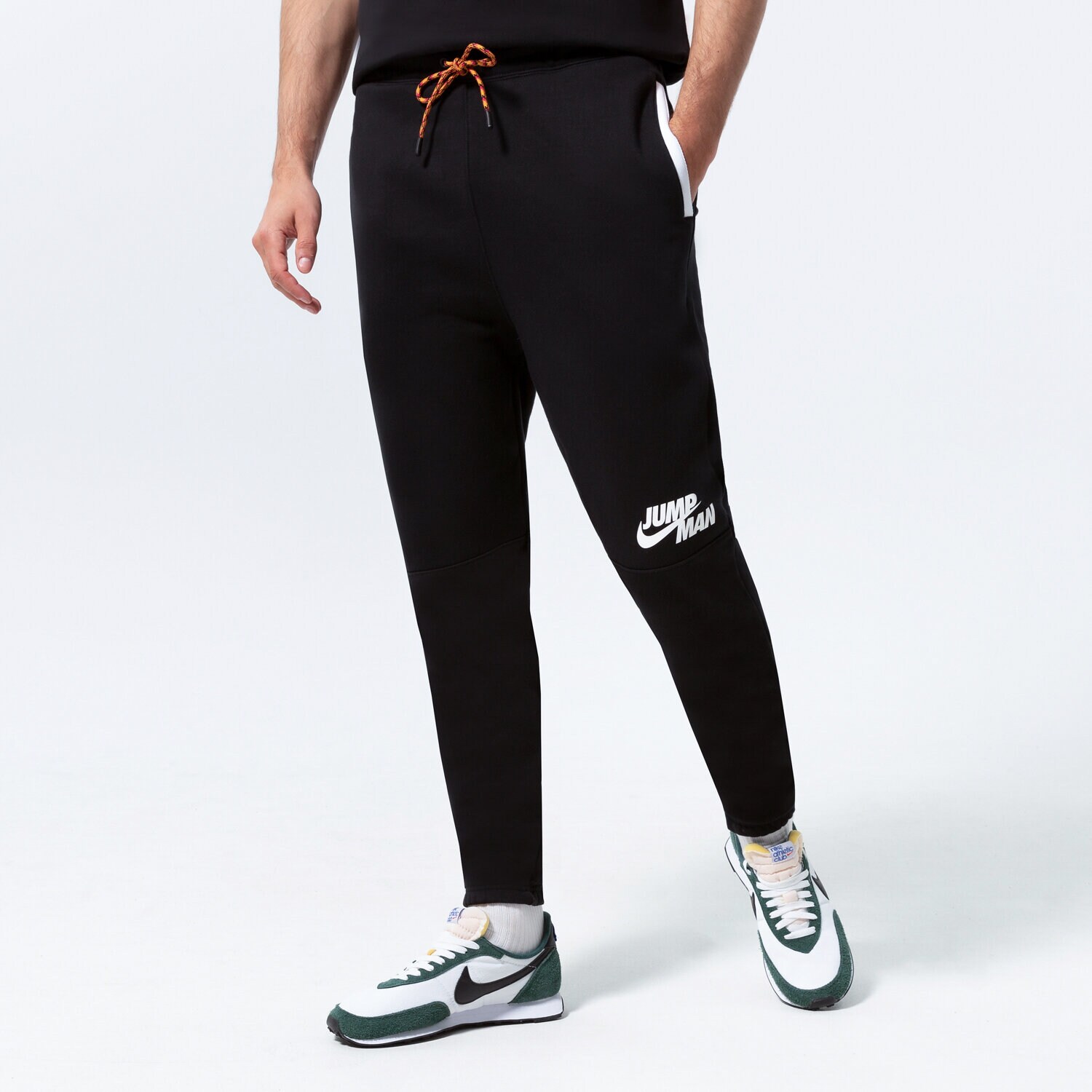Herren Hosen JORDAN JUMPMAN FLEECE JOGGERS DJ0260-010 Schwarz