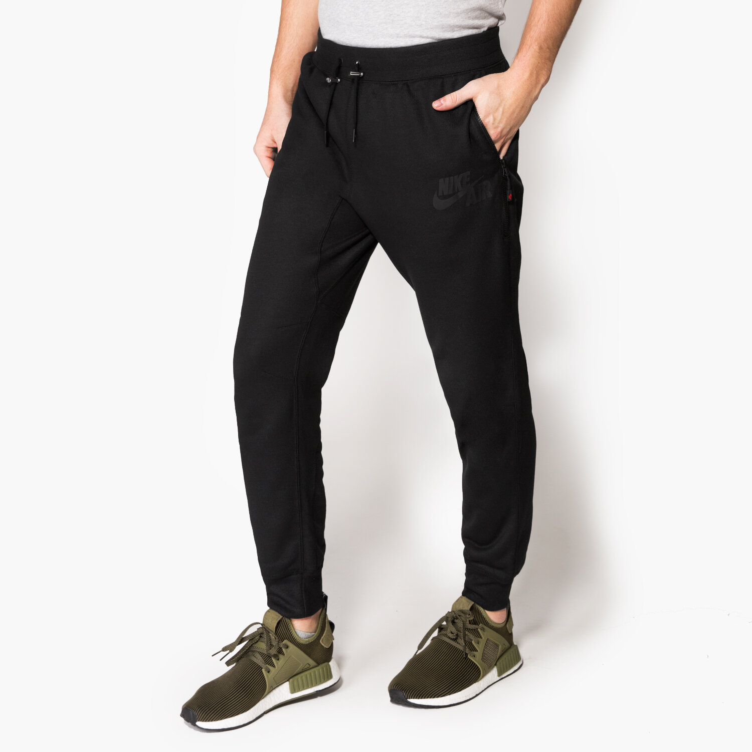 Herren Hosen NIKE HOSE AIR JGGR 802646010 Schwarz