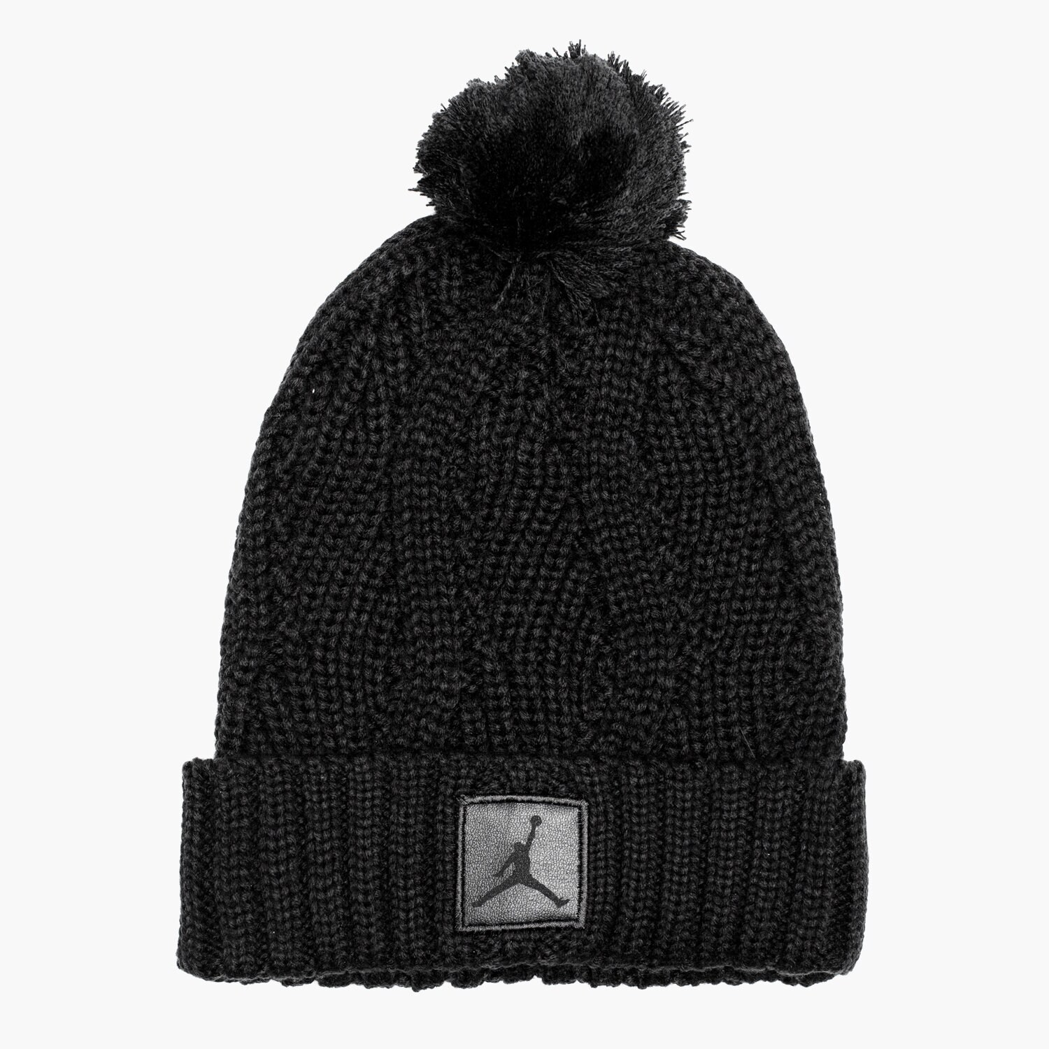 Kinder Mütze JORDAN MÜTZE WINTER JUMPMAN BEANIE POM 801768010 Schwarz