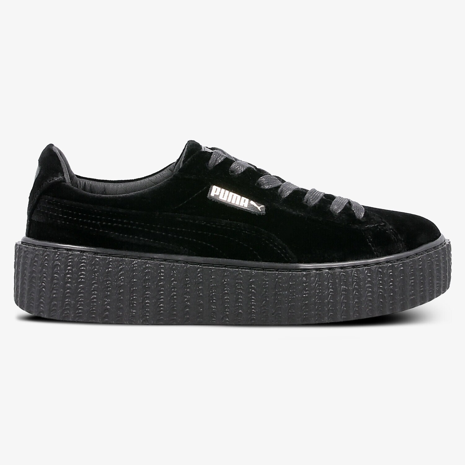 Damen Sneaker PUMA CREEPER VELVET 36446601W Schwarz