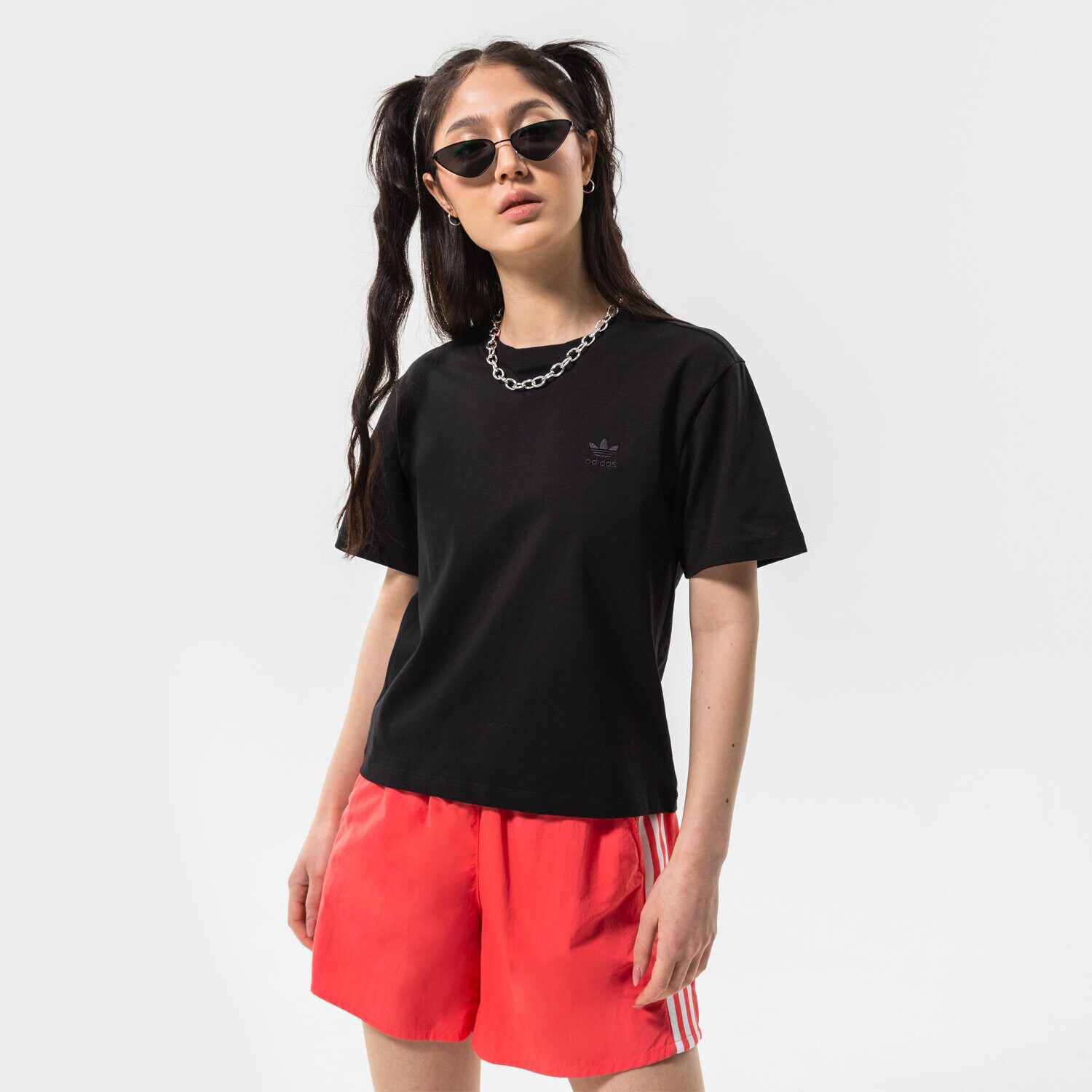 Damen T-Shirt ADIDAS T-SHIRT TEE HE6892 Schwarz